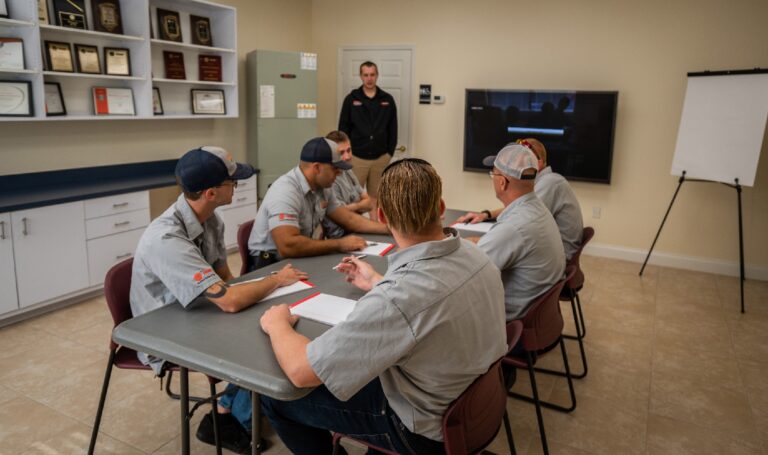 hvac techs getting certified